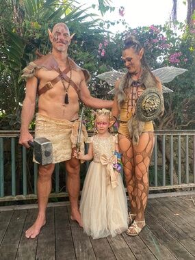 Family Halloween Costume- Viking Fairy Elves